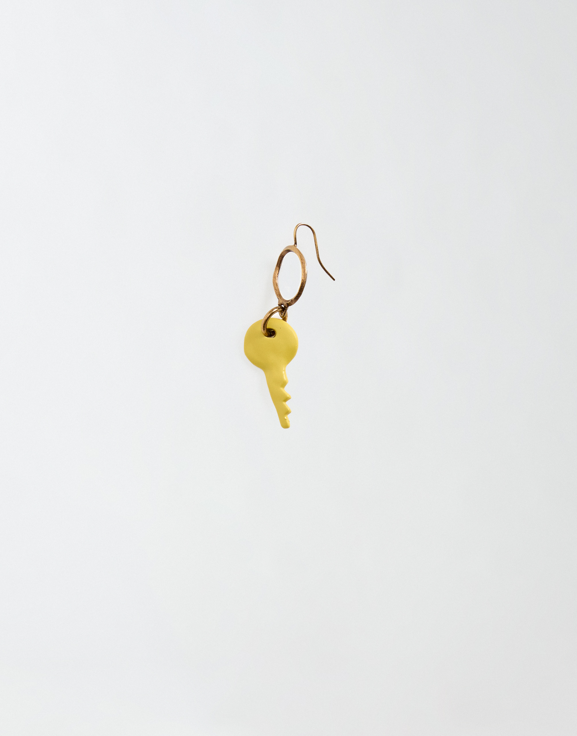 FABIANA FILIPPI ECO BRASS PENDANT EARRINGS 